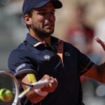 Gregoire Barrere Roland Garros 2022 coup droit