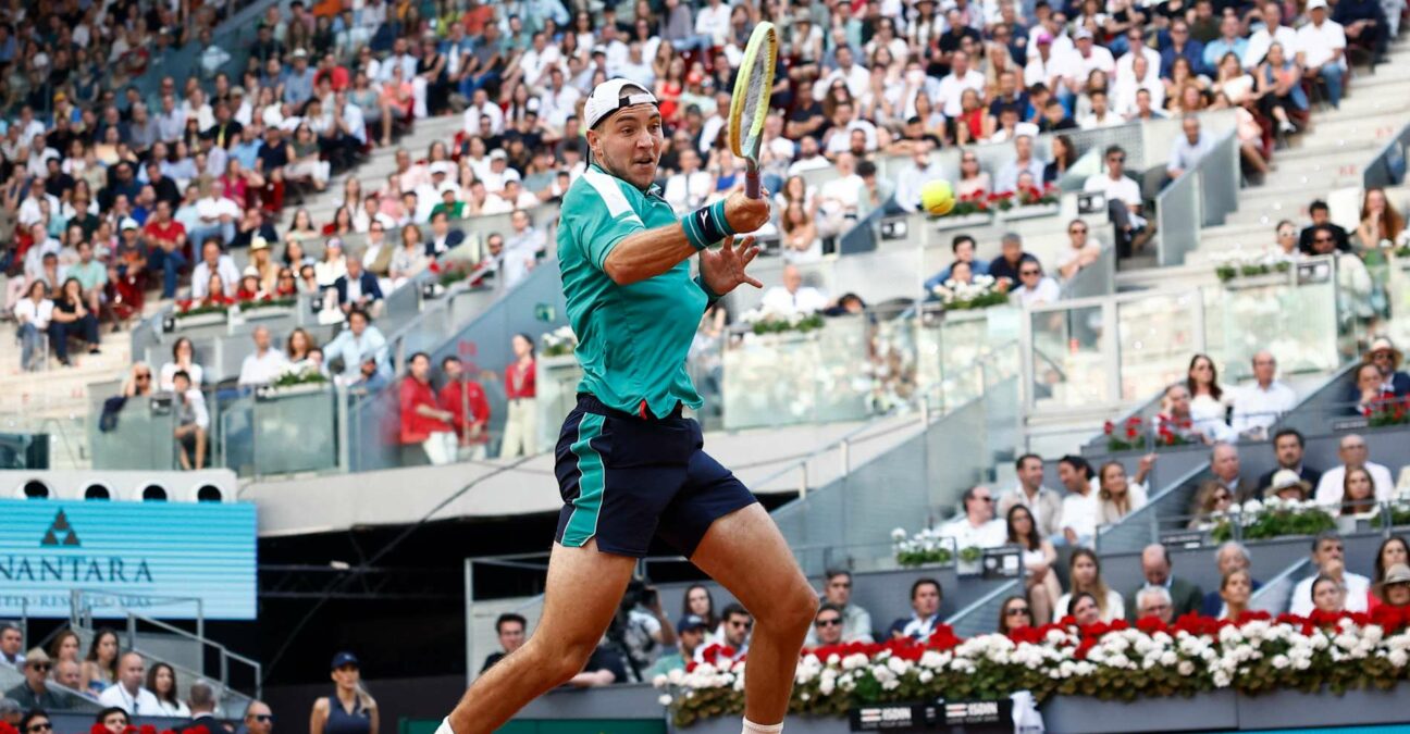 Jan Lennard Struff Madrid coup droit public