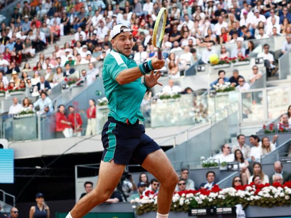 Jan Lennard Struff Madrid coup droit public