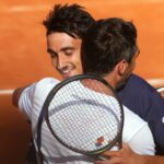 Jérémy Chardy Lorenzo Sonego Rome 2023 ©Al / Reuters / Panoramic