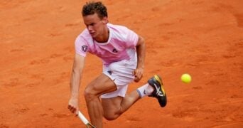 Luca Van Assche Rome slice coup droit défense