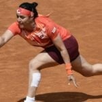 Ons Jabeur Rome 2023 coup droit