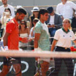 Novak Djokovic et Carlos Alcaraz - Roland-Garros 2023