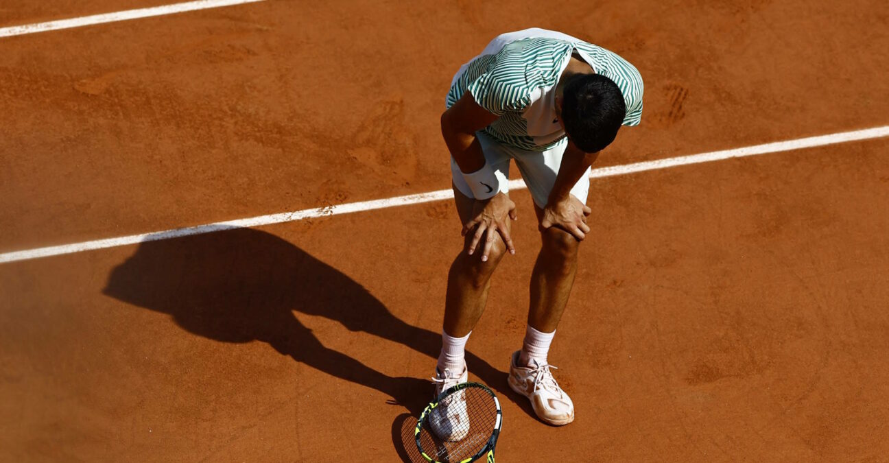Carlos Alcaraz, à Roland-Garros en 2023 - (c) AI / Reuters / Panoramic