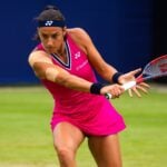 Caroline Garcia Berlin 2023 revers slicé