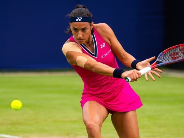Caroline Garcia Berlin 2023 revers slicé