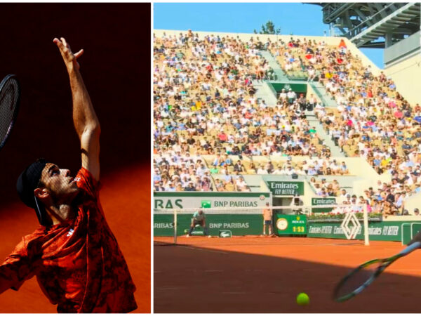 Francisco Cerundolo, double bounce against Holger Rune