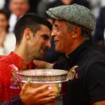 Novak Djokovic et Yannick Noah, 2023