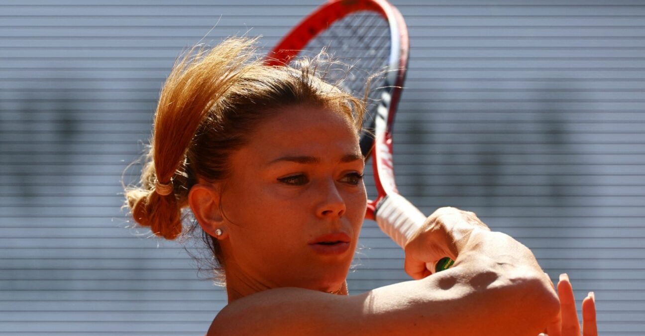 Camila Giorgi RG 2023 © AI / Reuters / Panoramic