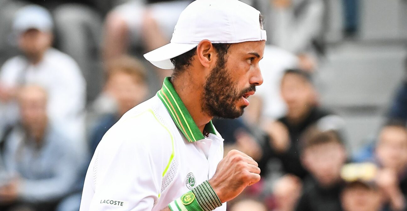 Laurent Lokoli Roland-Garros 2023 poing serré célébration
