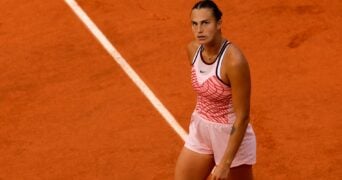 Aryna Sabalenka, Roland-Garros 2023 © AI / Reuters / Panoramic