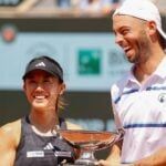 Miyu Kato et Tim Puetz - Roland-Garros 2023 © Imago / Panoramic