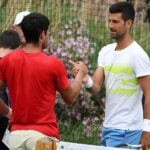 Carlos Alcaraz et Novak Djokovic, Wimbledon 2023