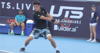 Ben Shelton vs Wu Yibing (UTS) - (c) Thierry Breton / Panoramic