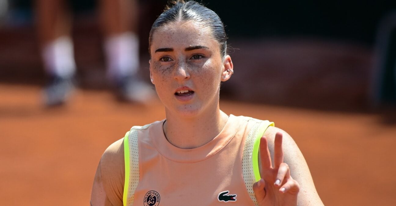Elsa Jacquemot Roland-Garros 2023 joie