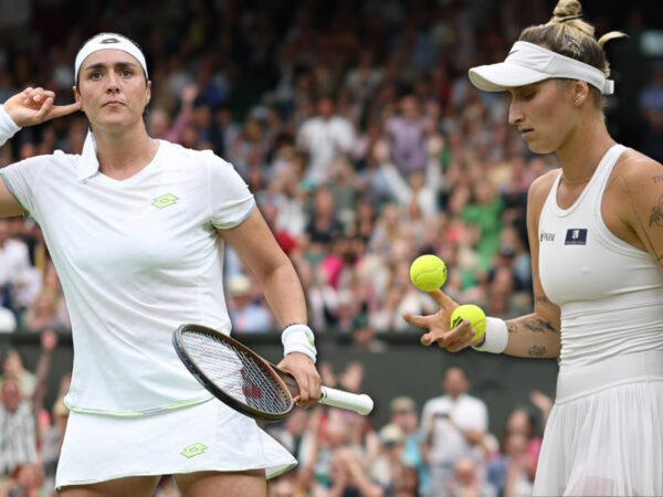 Ons Jabeur, Marketa Vondrousova, Wimbledon 2023
