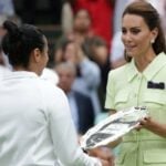 Ons Jabeur et Kate Middleton, Wimbledon 2023