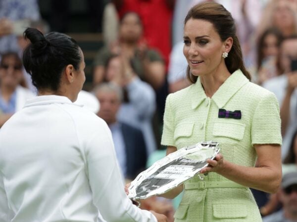 Ons Jabeur et Kate Middleton, Wimbledon 2023