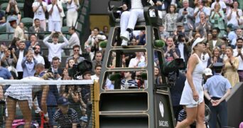 Victoria Azarenka et Elina Svitolina - Wimbledon 2023