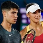 Carlos Alcaraz et Rebeka Masarova - Hopman Cup 2023