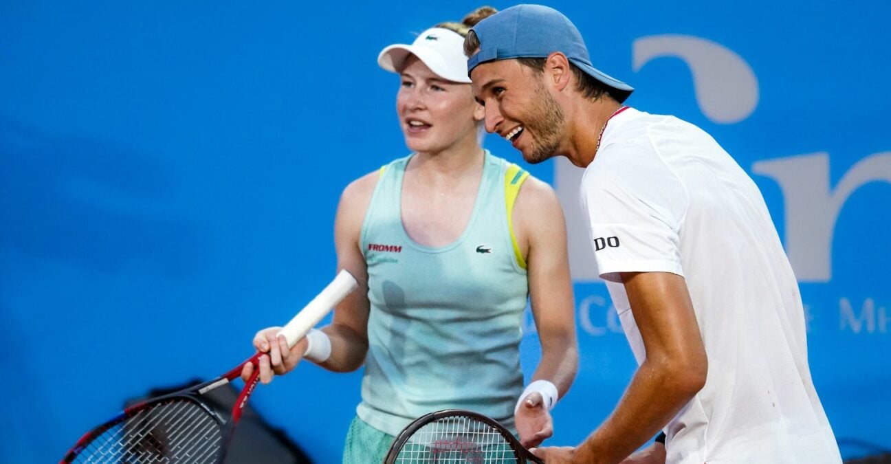Leandro Riedi et Celine Naef - Hopman Cup 2023