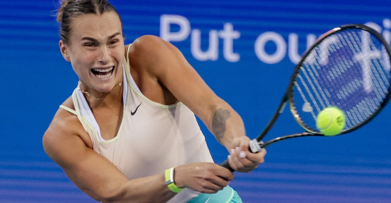 Aryna Sabalenka Cincinnati 2023 revers