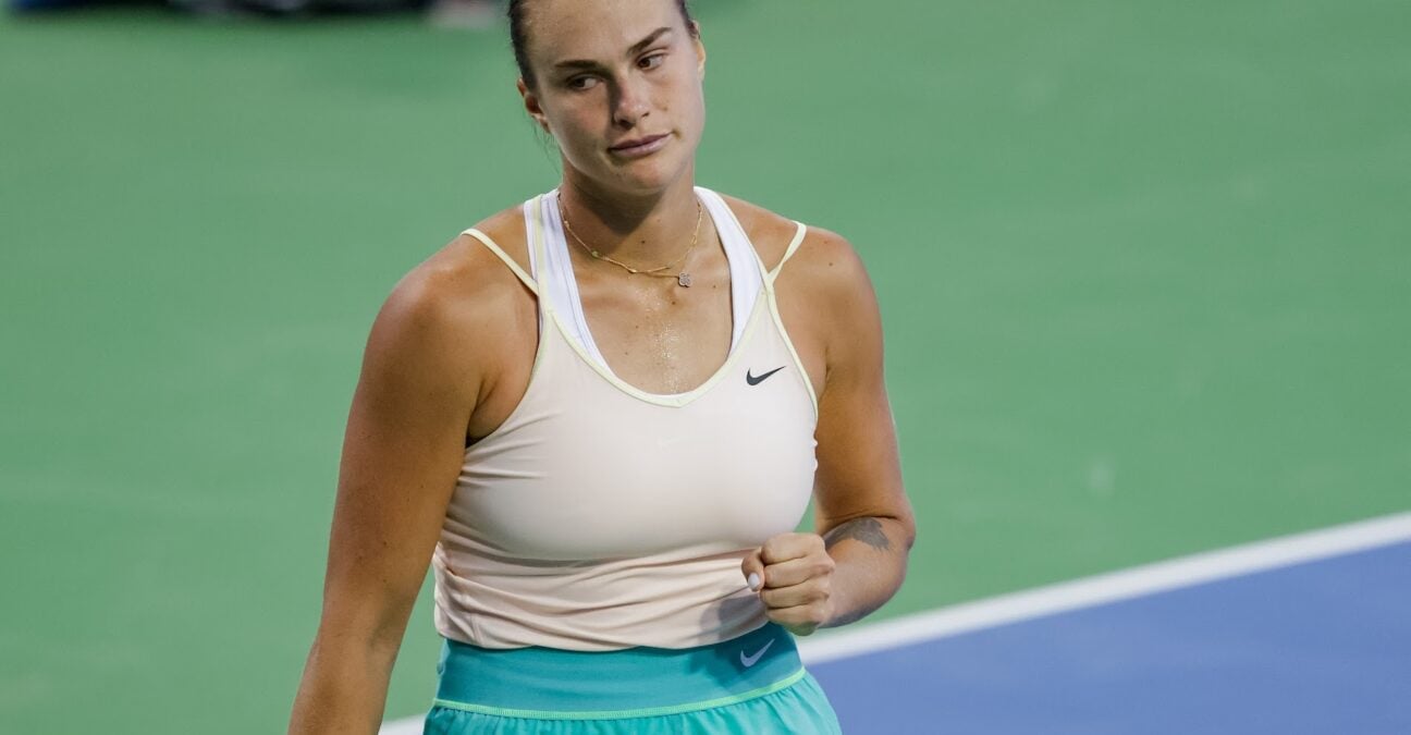 Aryna Sabalenka, Cincinnati 2023 (Zuma / Panoramic)