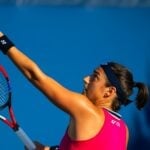 Caroline Garcia Cincinnati 2023 service