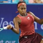Coco Gauff Cincinnati 2023 coup droit
