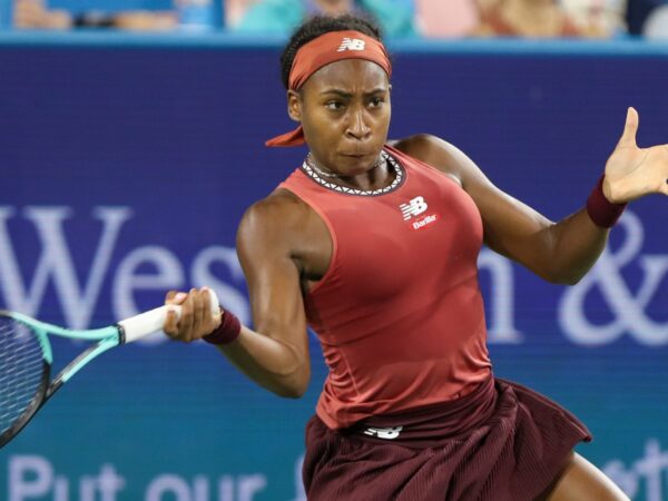 Coco Gauff Cincinnati 2023 coup droit