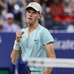 Jannik Sinner US Open 2023 poing serré