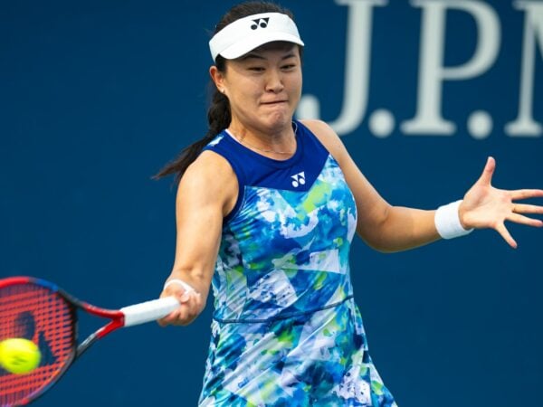 Lin Zhu US Open 2023 coup droit