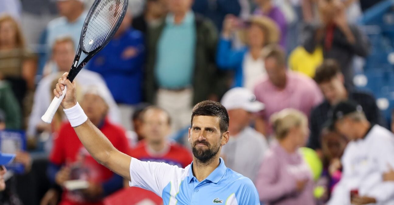 Novak Djokovic Cincinnati 2023 (Icon SMI / Panoramic)