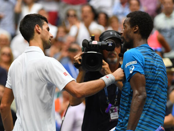 Novak Djokovic et Gaël Monfils, US Open 2016