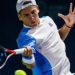 Sebastian Baez Winston Salem 2023 coup droit