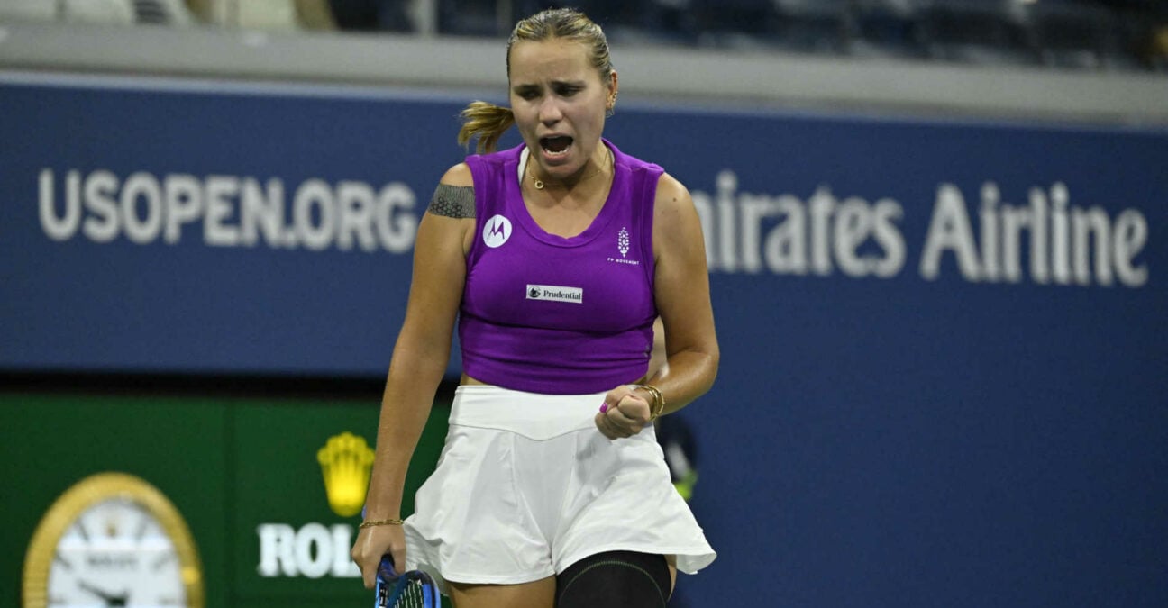 Sofia Kenin au premier tour de l'US Open 2023