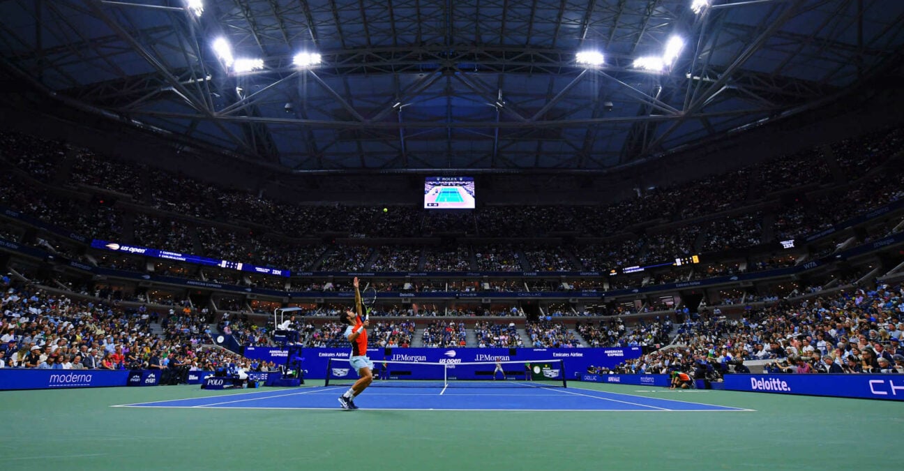 Le stade Arthur-Ashe à New York
