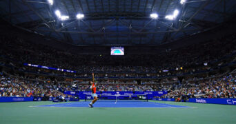 Le stade Arthur-Ashe à New York