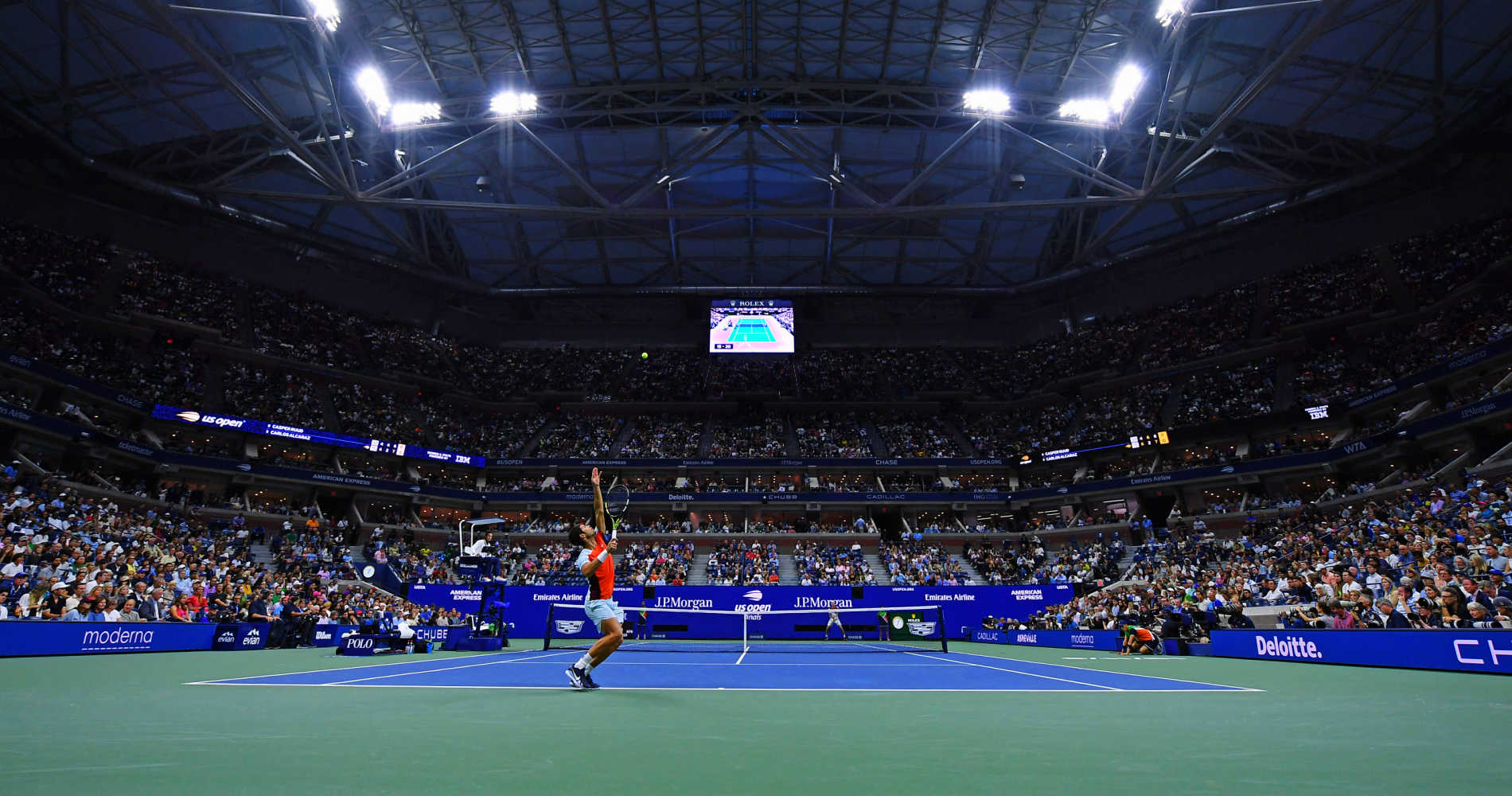 Le stade Arthur-Ashe à New York