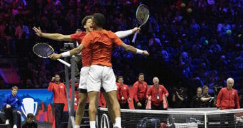 Félix Auger-Aliassime, Ben Shelton, Laver Cup 2023