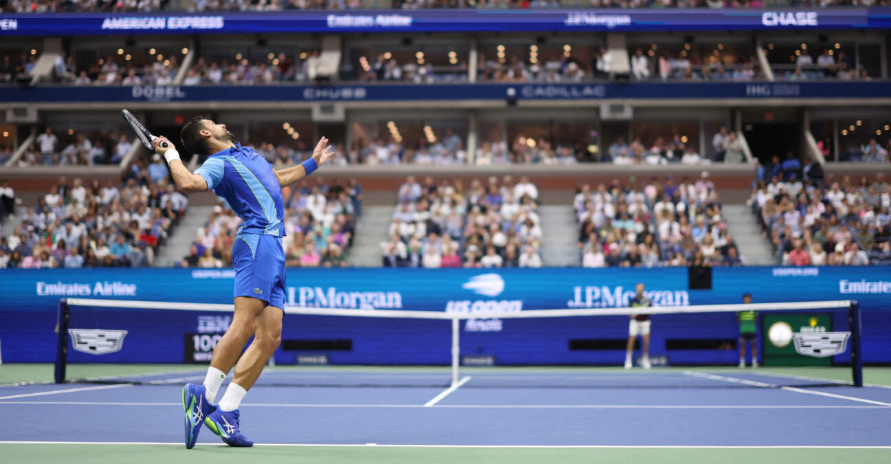 Novak Djokovic US Open 2023 (Antoine Couvercelle / Panoramic)