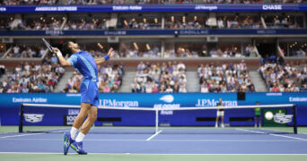 Novak Djokovic US Open 2023 (Antoine Couvercelle / Panoramic)