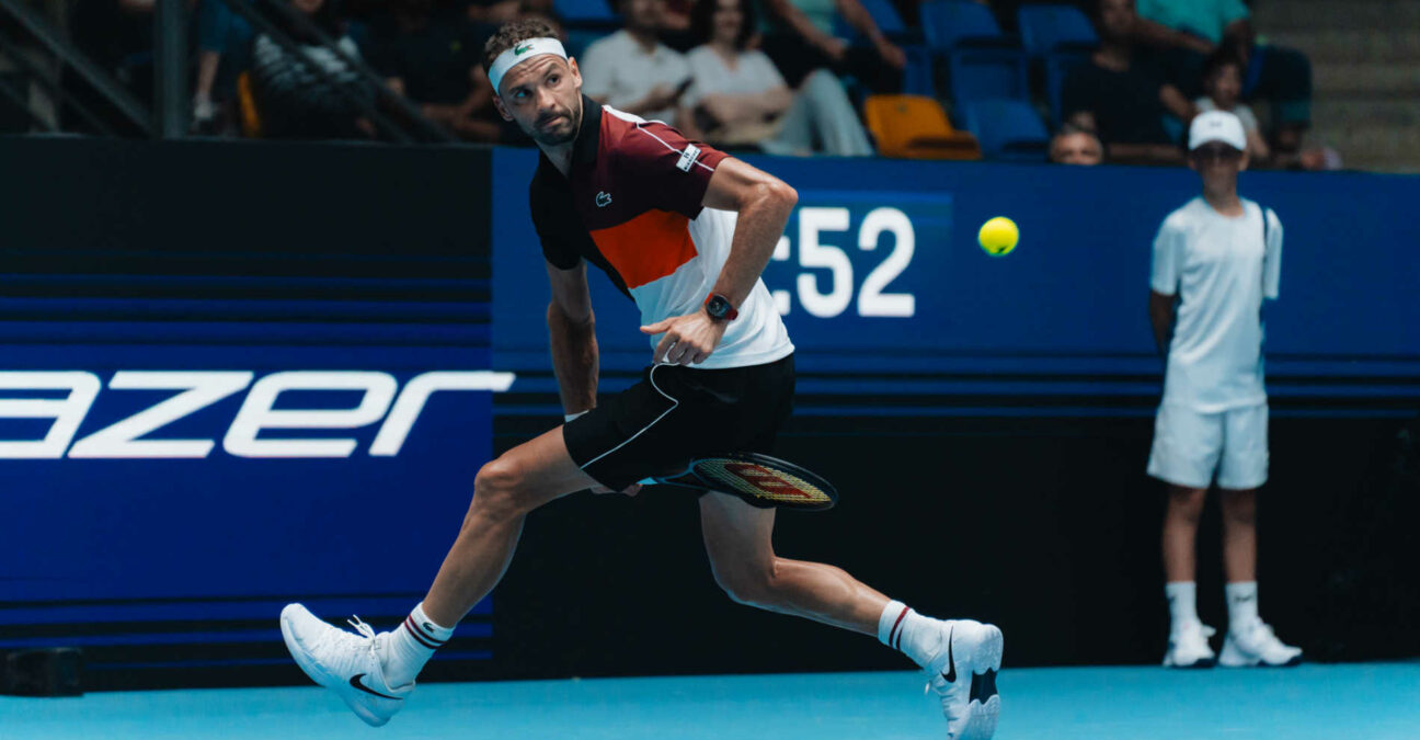 Grigor Dimitrov tweener à l'UTS