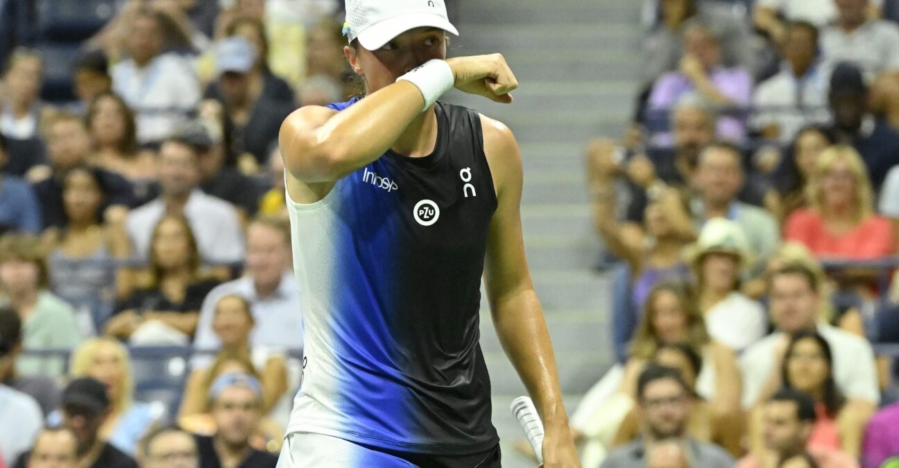 Iga Swiatek US Open 2023 (2) (Chryslene Caillaud _ Panoramic)