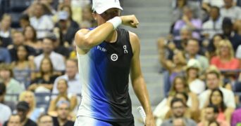 Iga Swiatek US Open 2023 (2) (Chryslene Caillaud _ Panoramic)