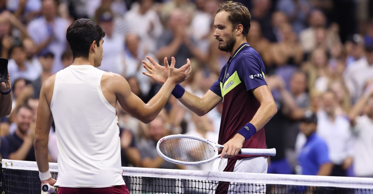 Medvedev - Alcaraz US Open 2023 (Antoine Couvercelle / Panoramic)