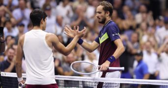 Medvedev - Alcaraz US Open 2023 (Antoine Couvercelle / Panoramic)