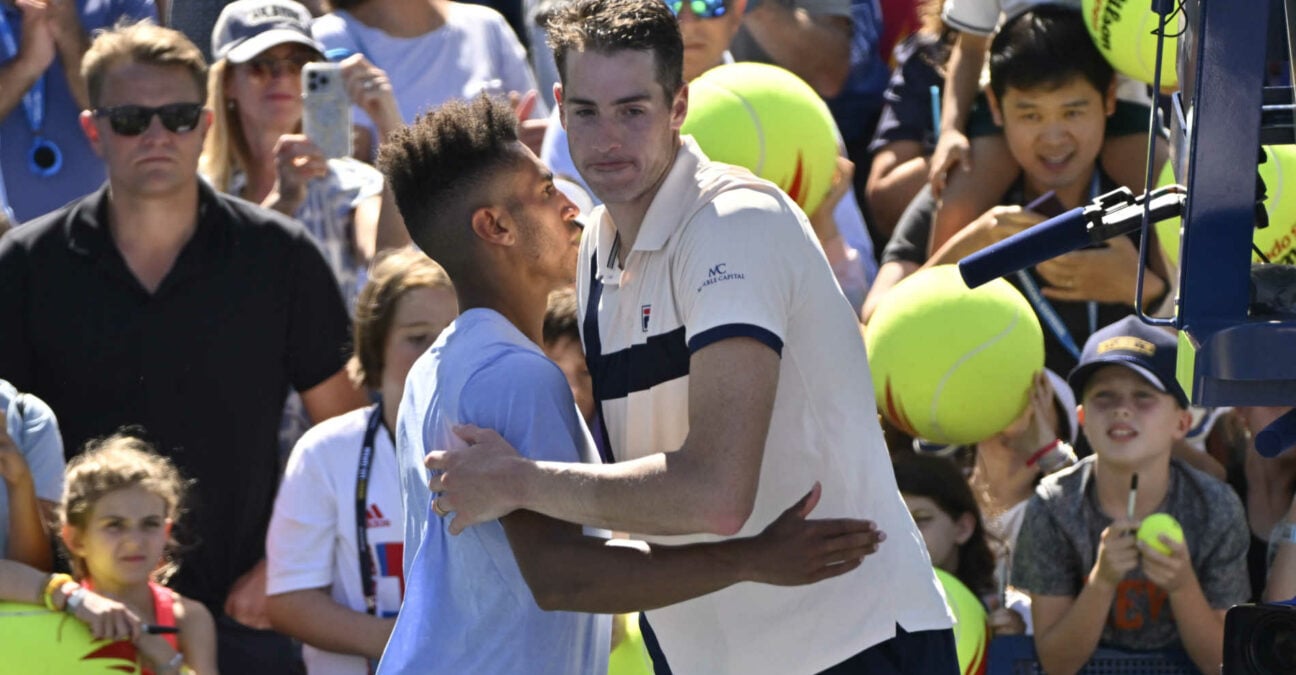Michael Mmoh et John Isner US Open 2023