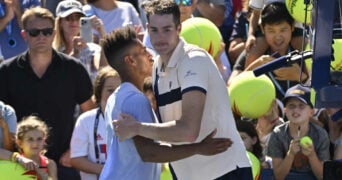 Michael Mmoh et John Isner US Open 2023