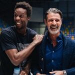 Patrick Mouratoglou et Gaël Monfils - UTS Francfort
